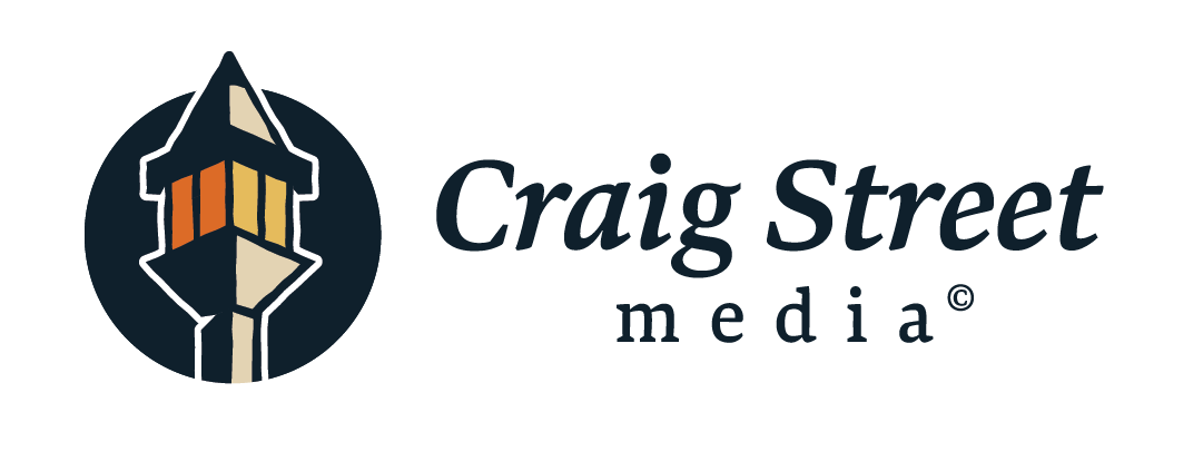 Secondary logo design for Craig Street Media