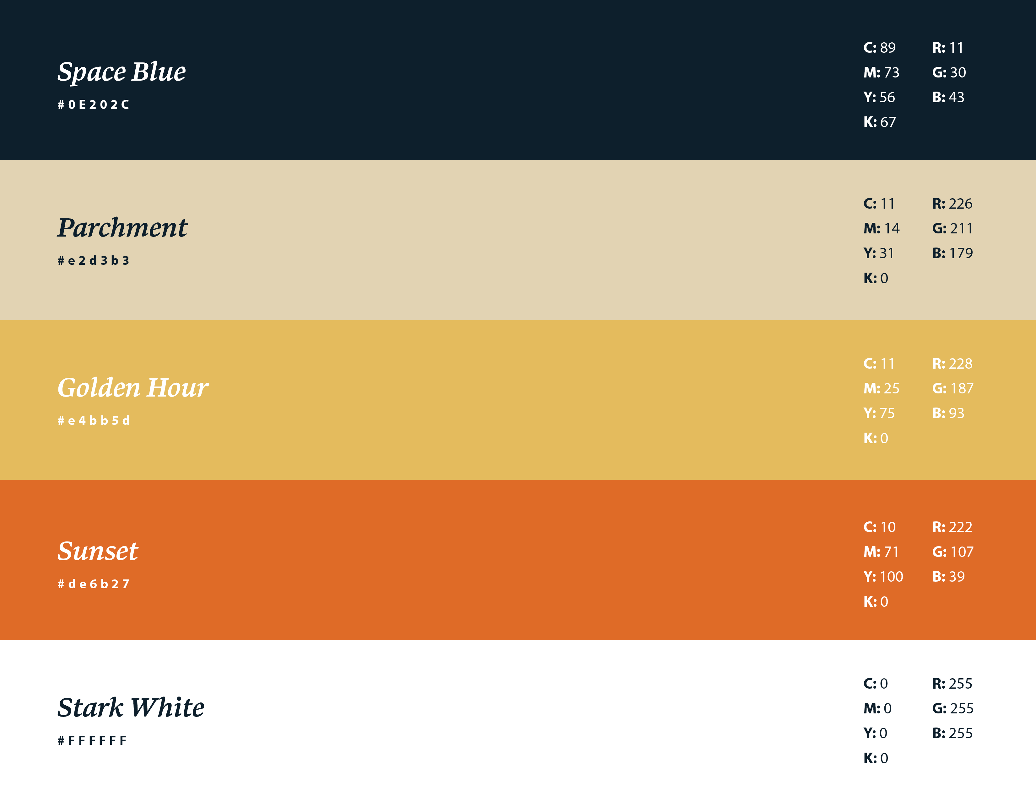 Brand guidelines for Craig Street Media