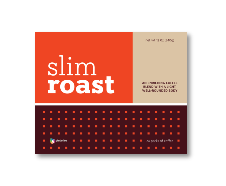 Packaging design concept for coffee roast