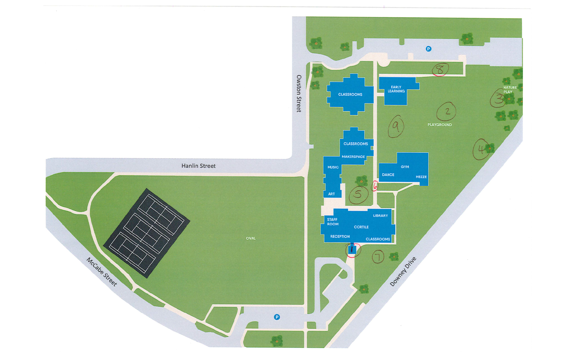 Campus Map Illustration_Before