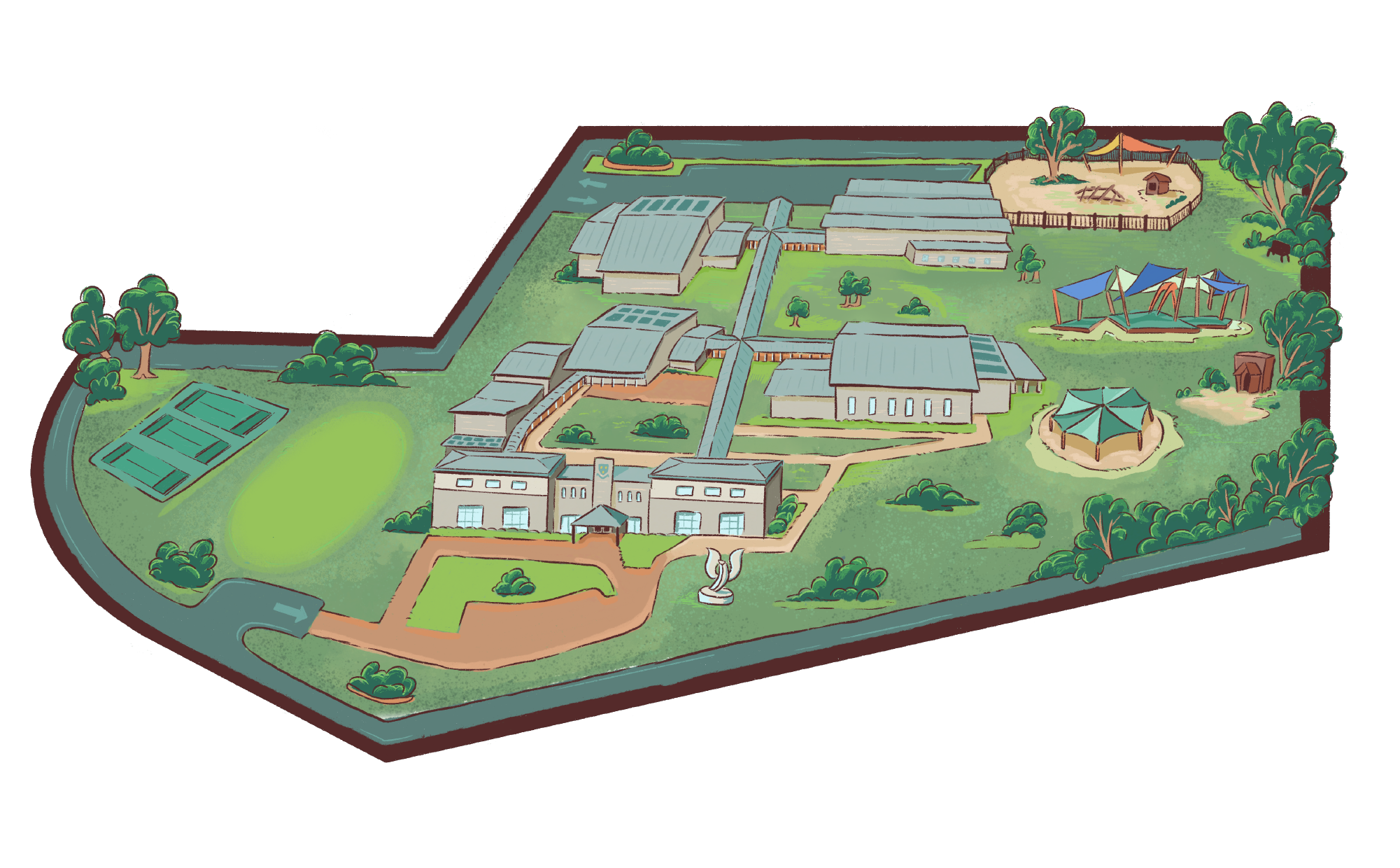 Campus Map Illustration_After